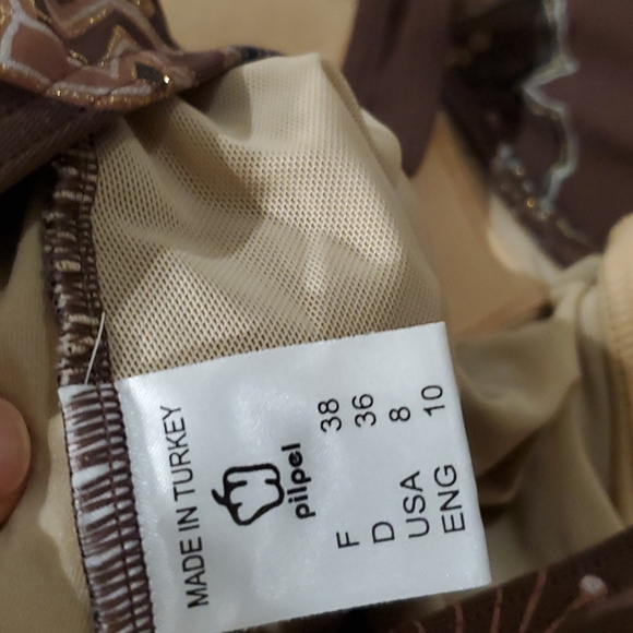 Swimsuit/Skirt cover up 2 piece set one piece suit - Picture 11 of 15